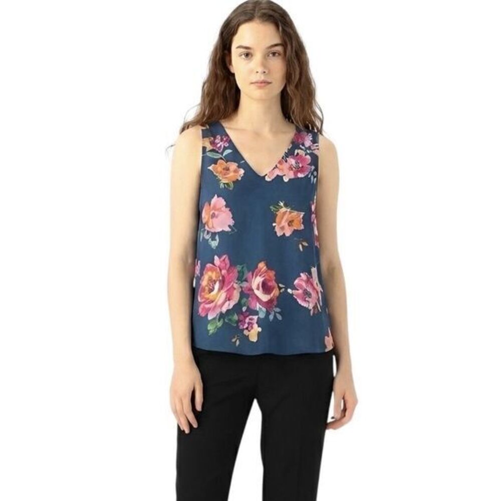 Everly Women's Blouse Sz Small Floral Colorful Boho Bohemian Feminine Romantic